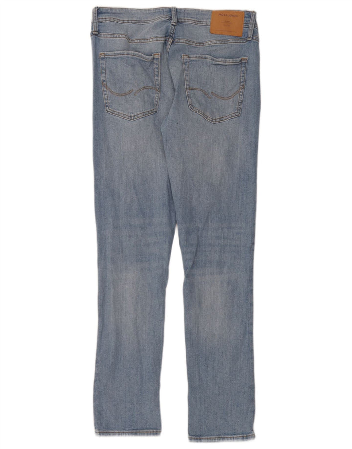 Jack & Jones Dame Slim Jeans W32 L32 Blå Bomuld