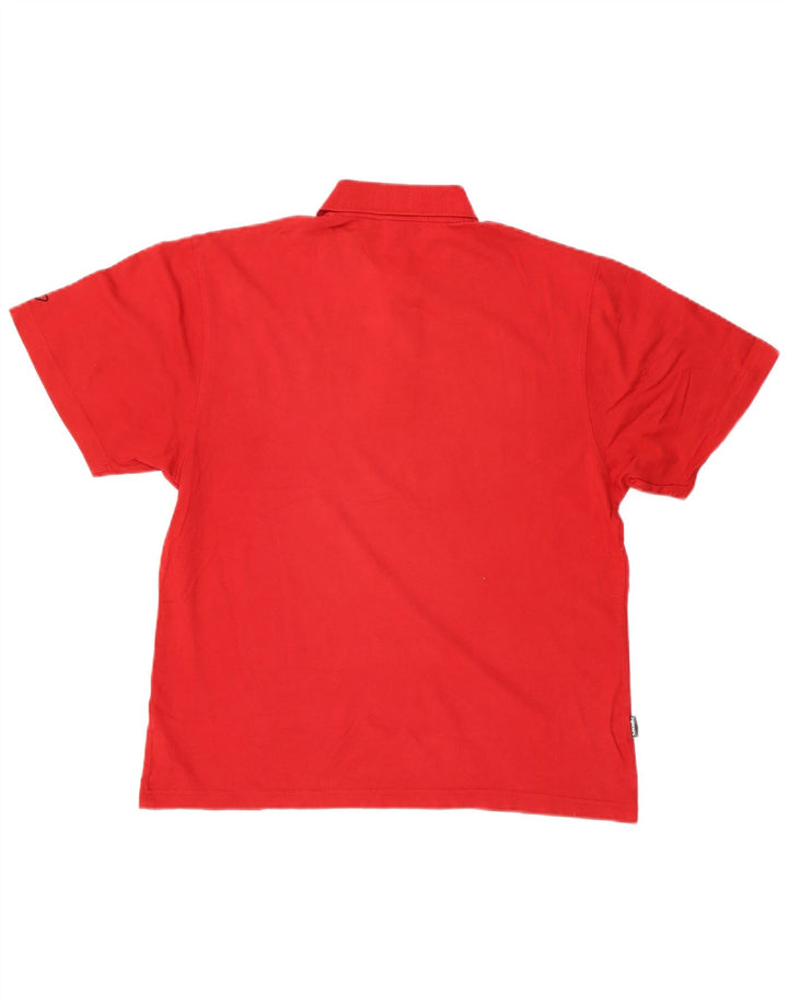 Rip Curl herre poloshirt lille rød bomuld