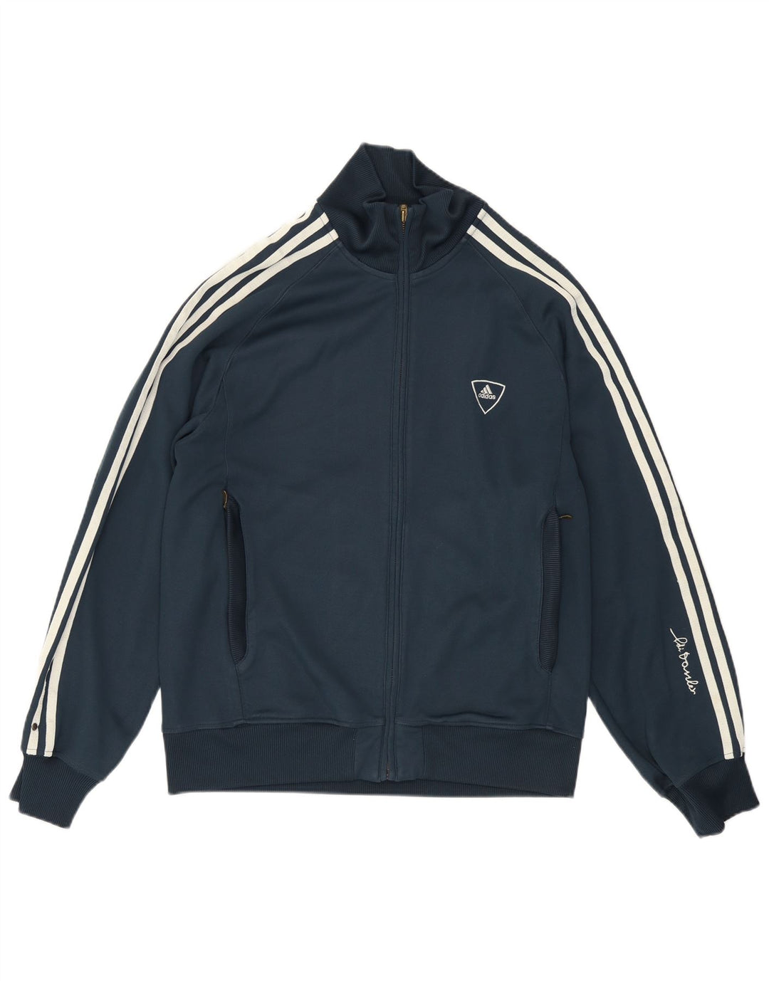 Adidas Herre grafisk træningsdragt Topjakke Medium Navyblå Polyester