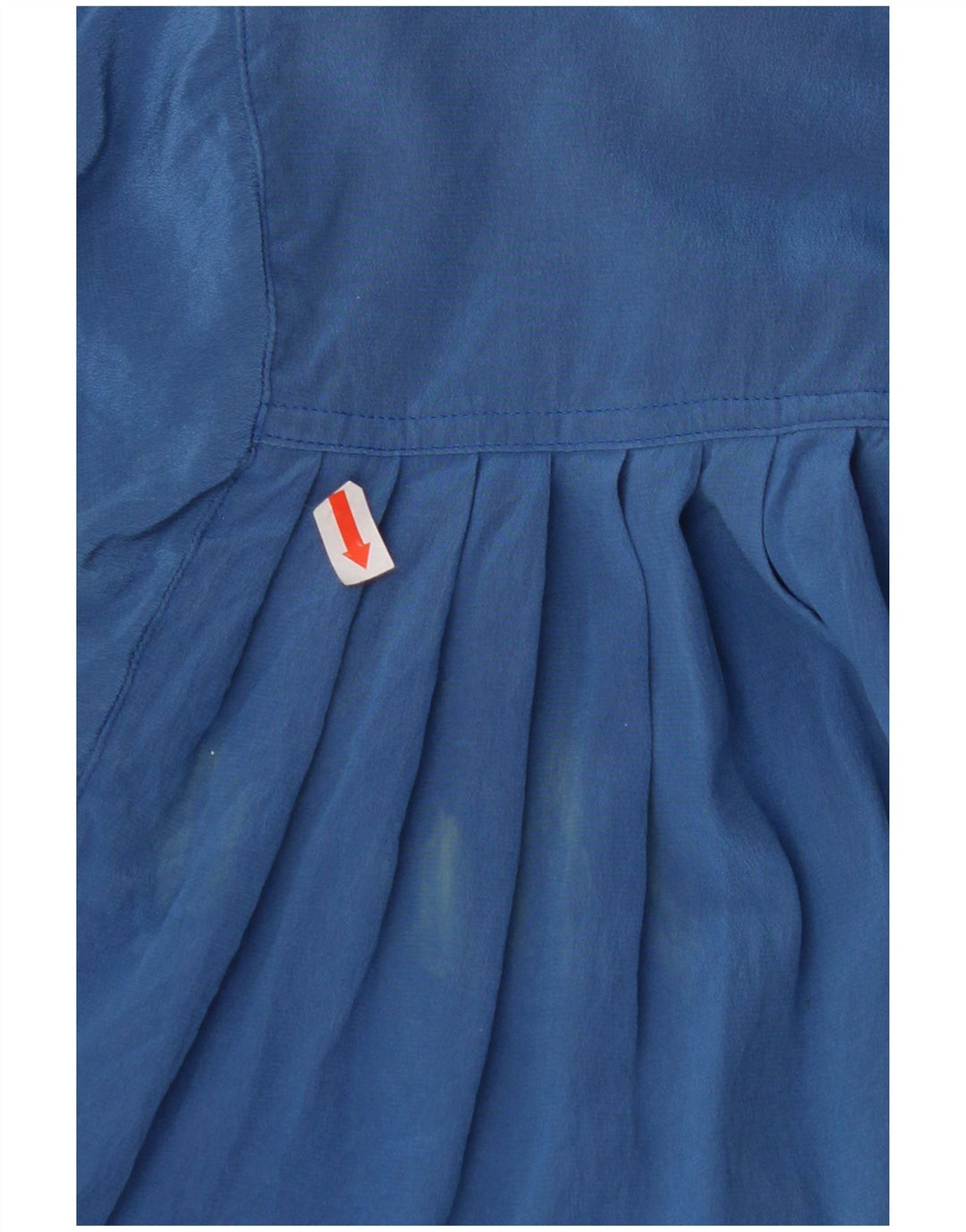 MAX MARA Kvinders Oversized Kortærmet Skjortekjole UK 12 Medium Blue