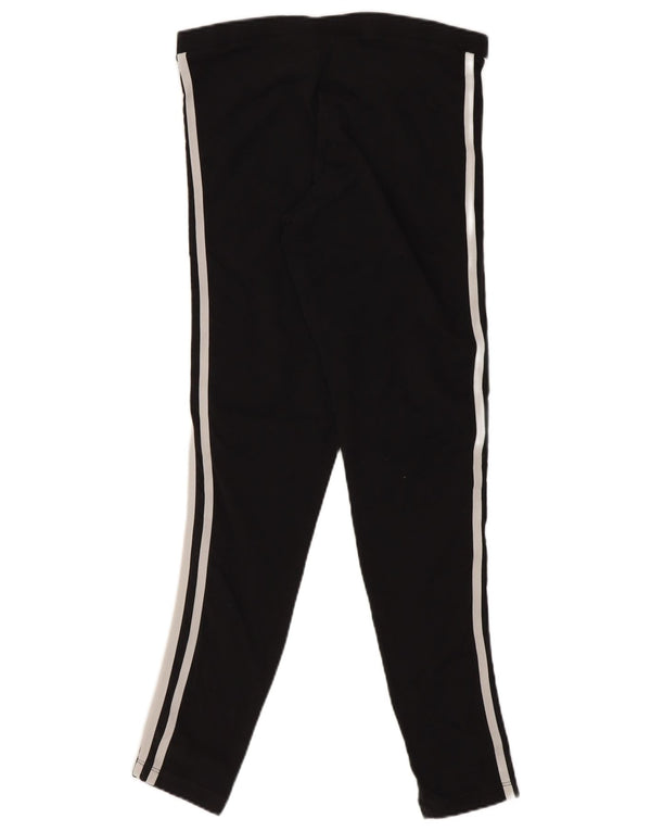 Adidas Dame Leggings UK10 Small Black Bomuld