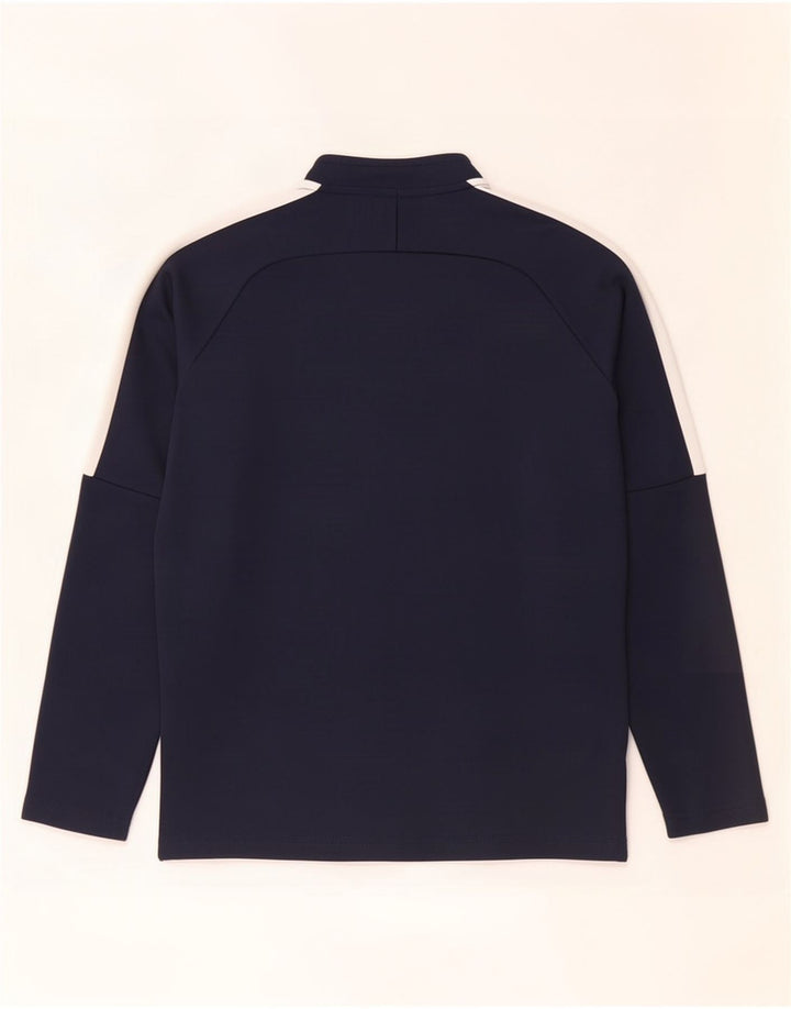 Nike Boys Dri Fit Pullover træningsdragt Top 10-11 år Medium Navy Blue