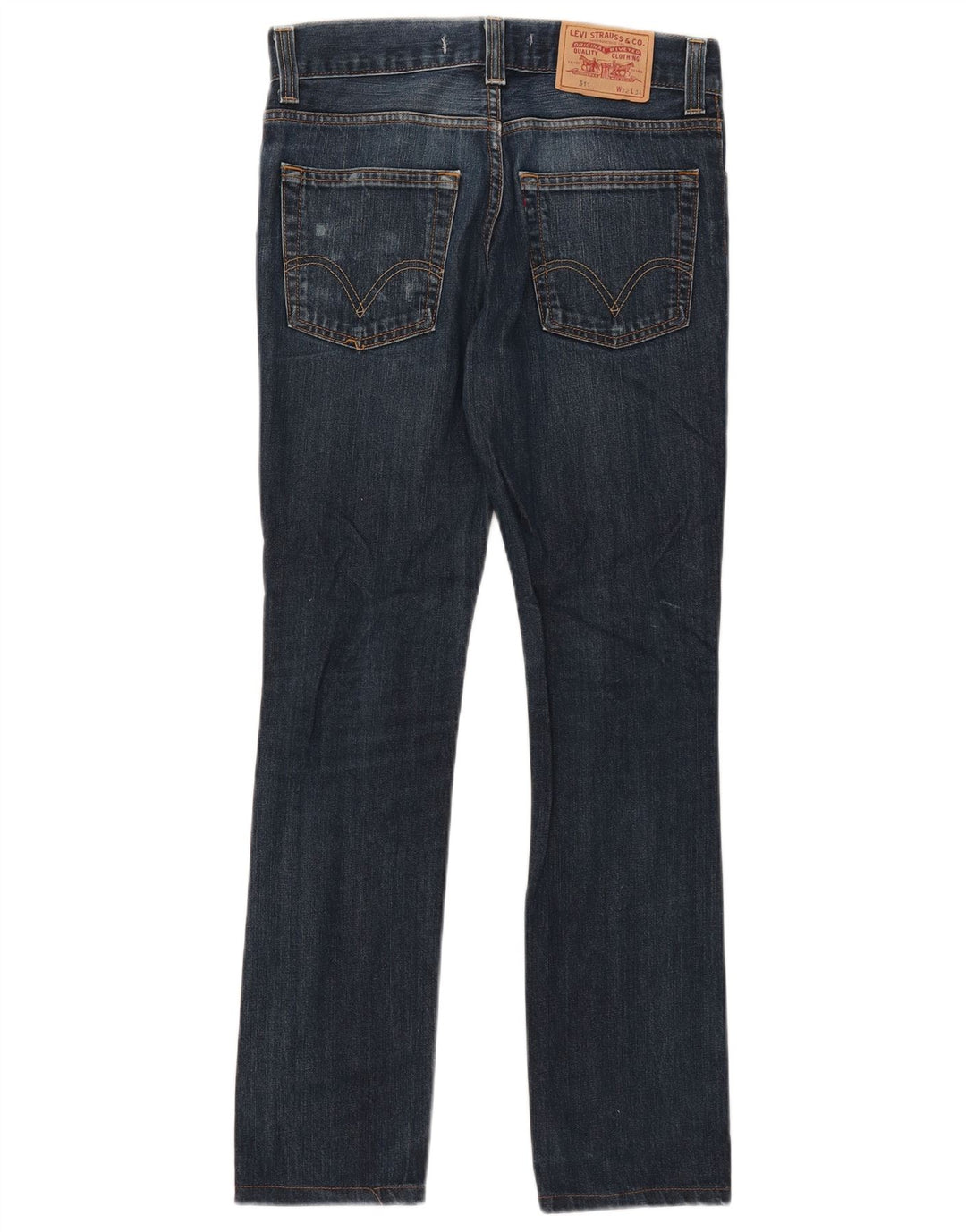 Levi's Dame 511 Slim Jeans W32 L29 Marineblå