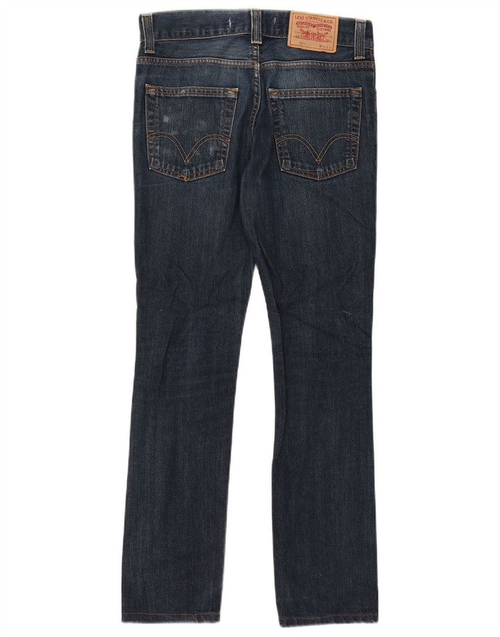 Levi's Dame 511 Slim Jeans W32 L29 Marineblå
