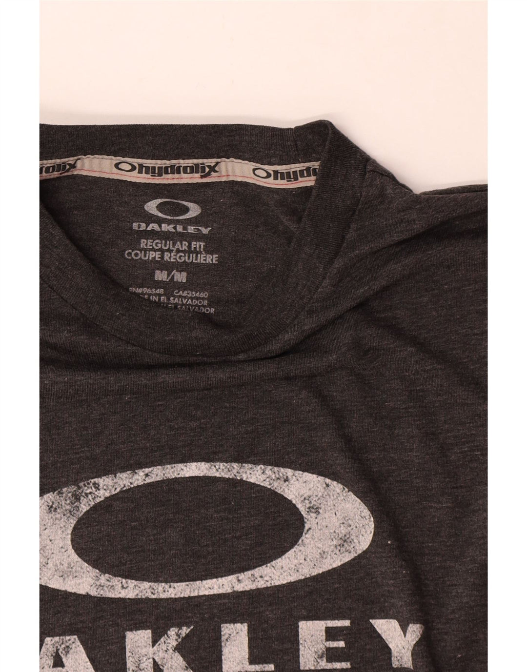 Oakley Herre Regular Fit grafisk T-shirt top mellemgrå