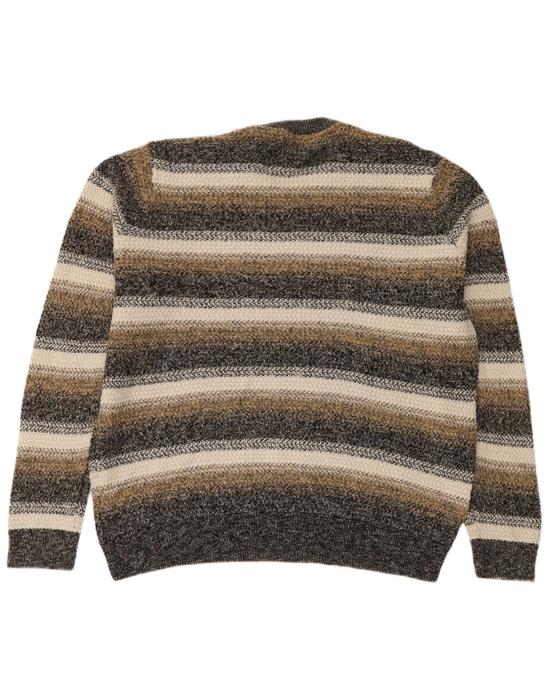 Marks & Spencer Herre sweater med rund hals XL flerfarvet stribet