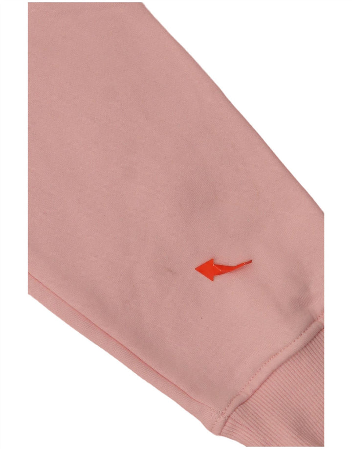ELLESSE hættetrøje til kvinder UK 12 Medium Pink Bomuld