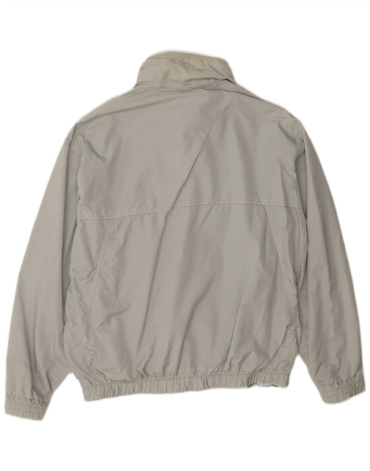 Murphy & Nye Herre Windbreaker Jacket UK 38 Medium Grå Polyamid