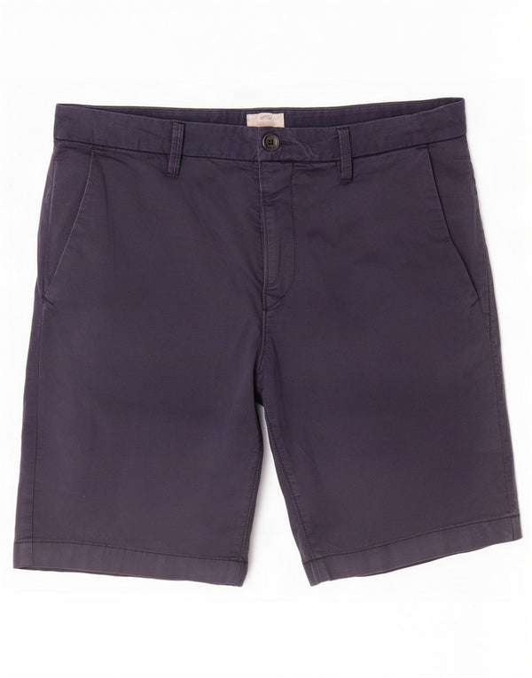 Timberland Herre Chino Shorts W34 Large Navy Blue Bomuld