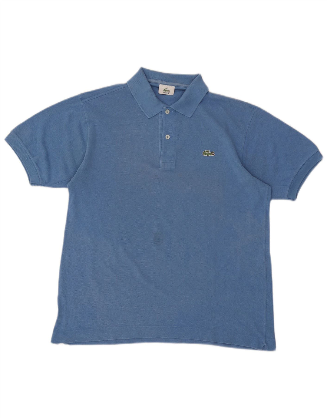 Lacoste herre poloskjorte str. 4 Medium blå bomuld