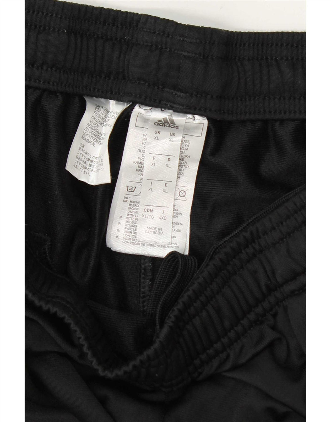 Adidas Træningsdragt til mænd Joggers XL Sort Polyester