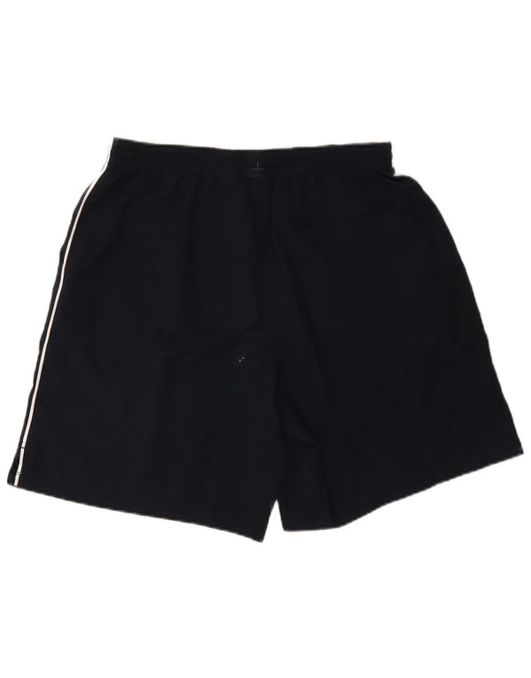 Nike Herre Dri Fit sportsshorts store marineblå polyester