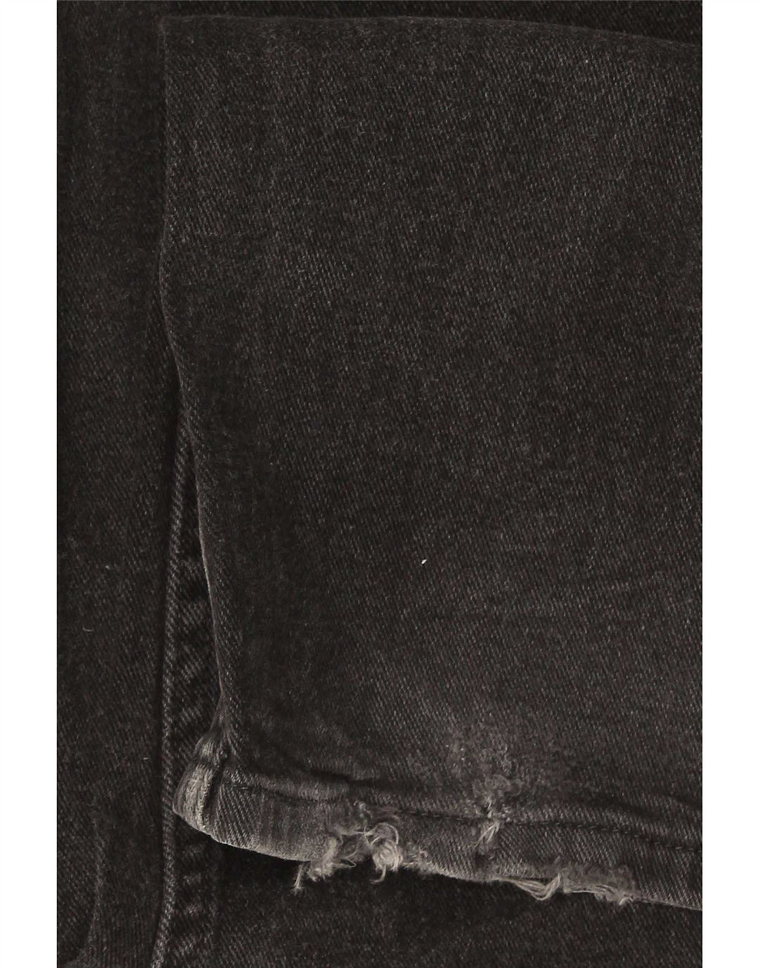 Lee Herre Regular Fit Straight Jeans W42 L30 Sort Bomuld