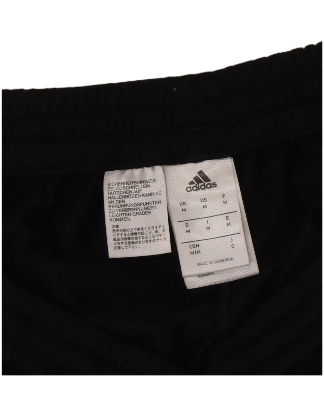 Adidas Herre grafisk træningsdragt Bukser Joggers Medium Sort Polyester