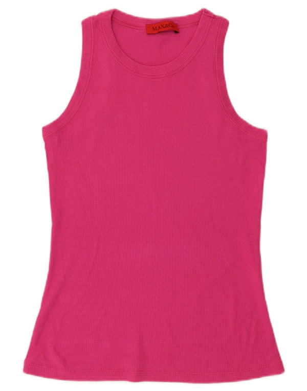 Max & Co. Damevest Top UK 12 Medium Pink