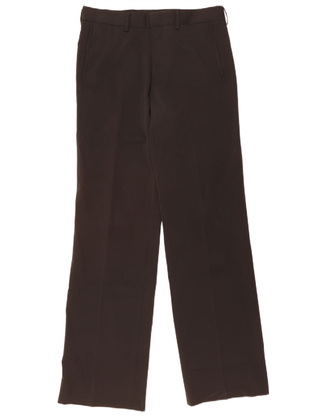 ZARA Lige Chinobukser til mænd EU 40 Medium W31 L34 Sort Polyester