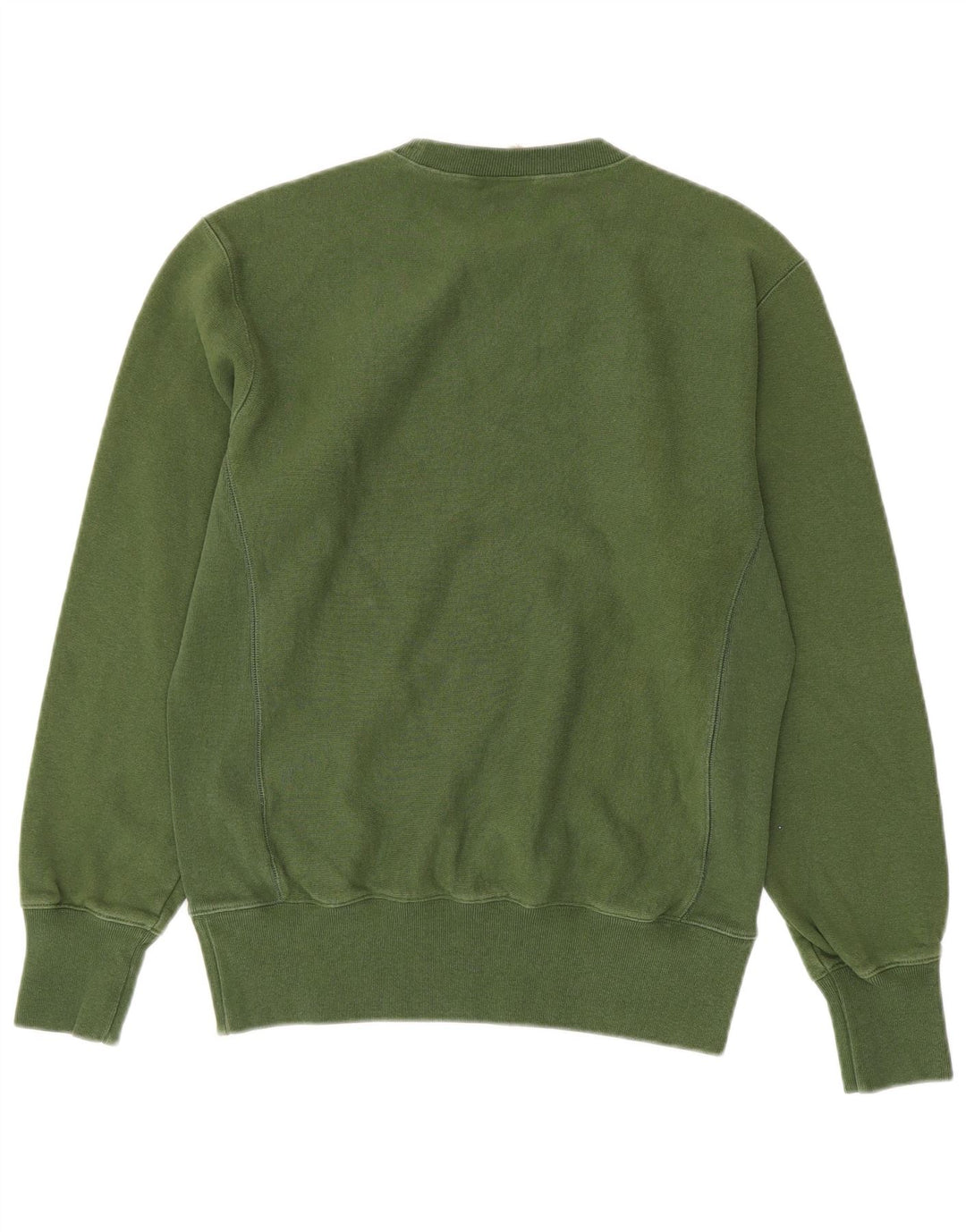 CHAMPION Herre Reverse Weave Sweatshirt Jumper Stor Grøn Bomuld