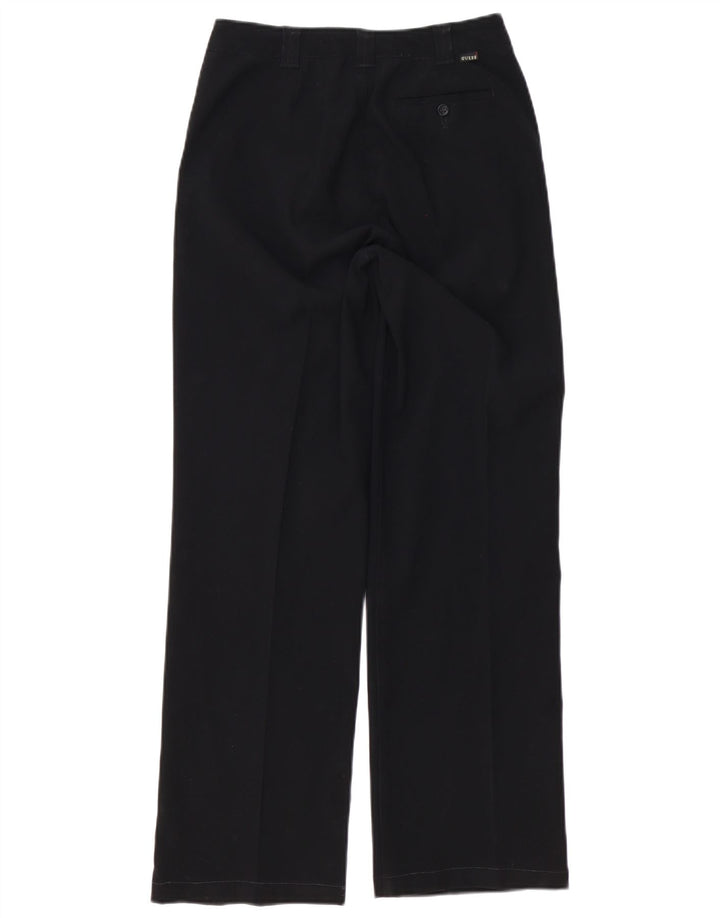 Guess Chinobukser med brede ben til kvinder W27 L30 sort polyester