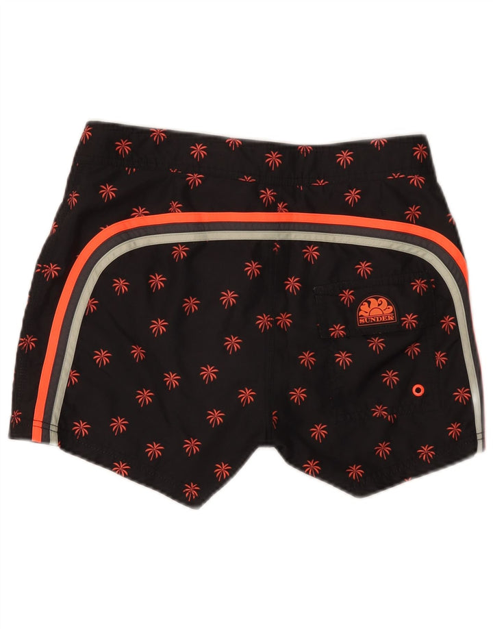 Sundek Herre badeshorts Medium Black Floral Polyester