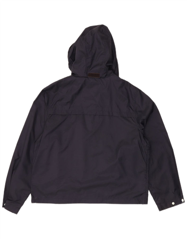 HOBBS Dame Marilyn Anselm Oversized regnjakke UK 14 Medium Navy Blue
