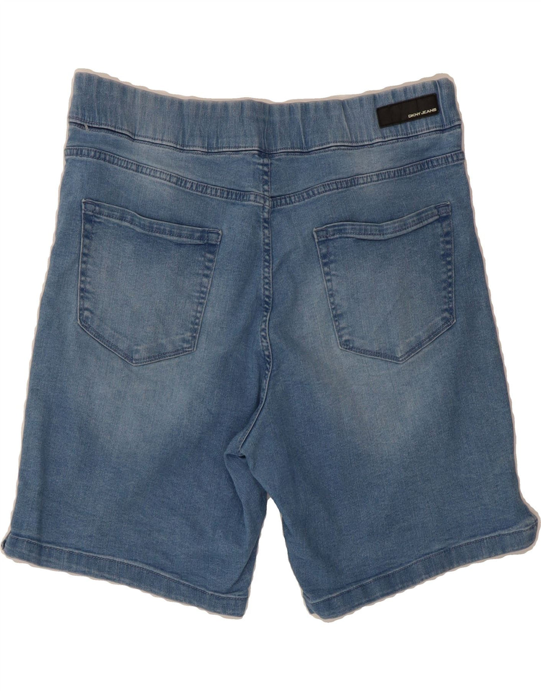 DKNY Womens Denim Shorts Large W34  Blue Cotton Vintage Dkny and Second-Hand Dkny from Messina Hembry 
