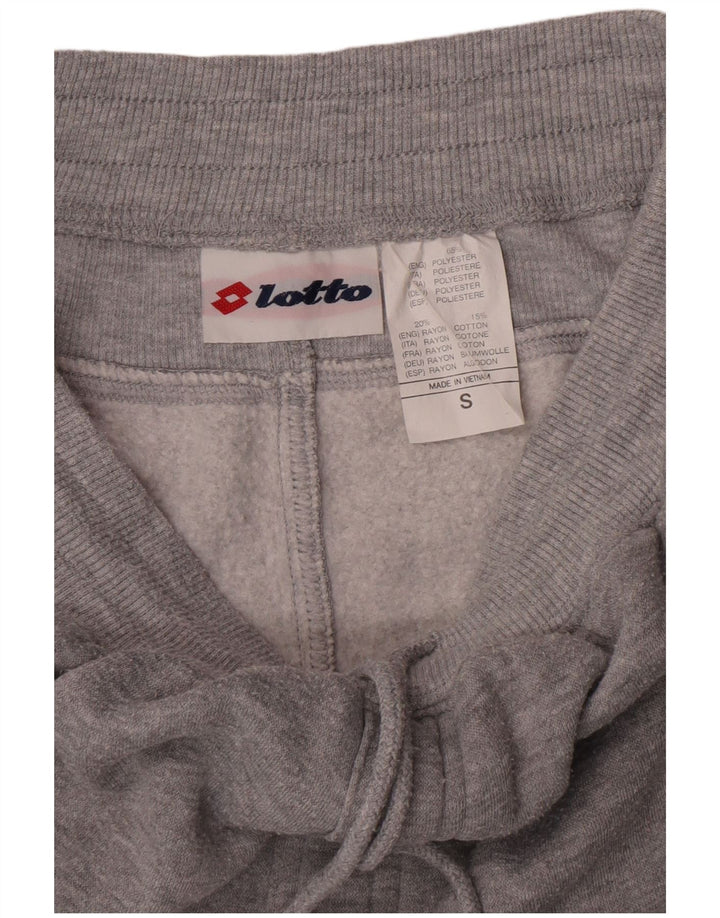 Lotto Dame Grafiske Sports Shorts Små Grå Polyester Sports
