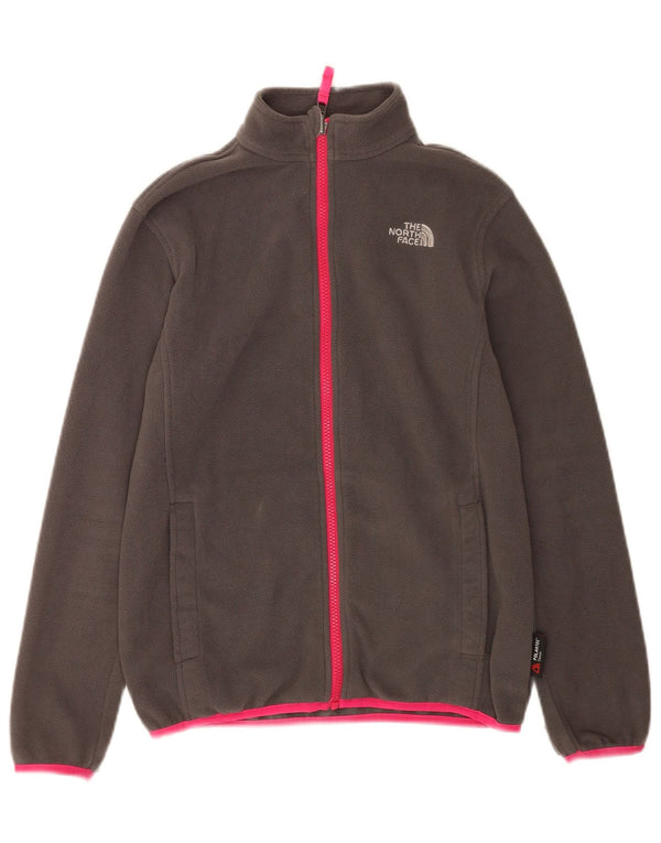 The North Face Girls Fleecejakke 12-13 År Stor Grå Polyester