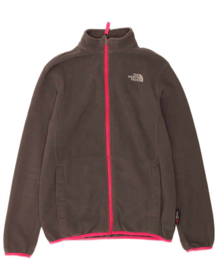 The North Face Girls Fleecejakke 12-13 År Stor Grå Polyester