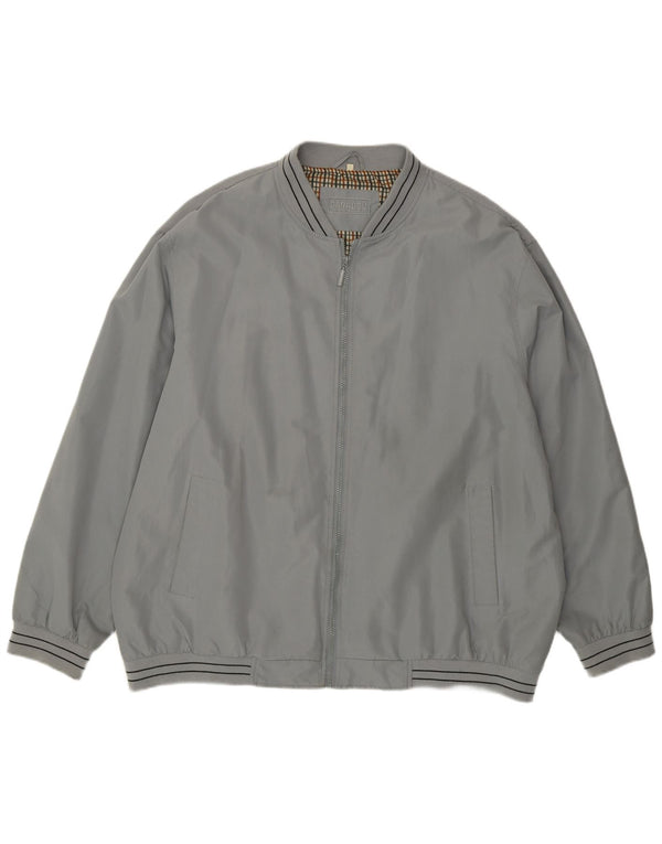 CARABOU Bomberjakke til mænd UK 46 3XL Grå Polyester