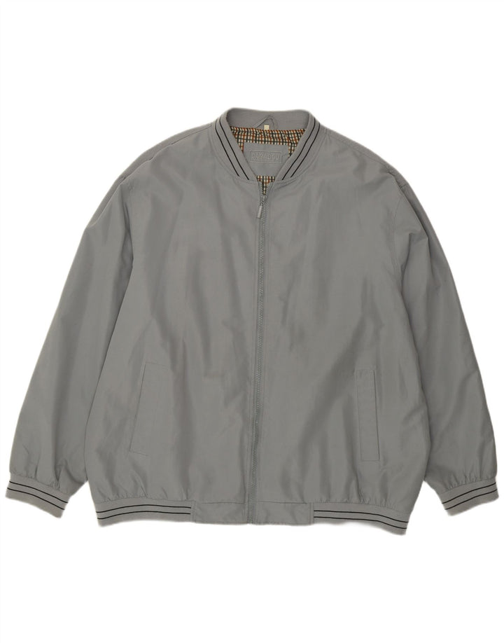 CARABOU Bomberjakke til mænd UK 46 3XL Grå Polyester