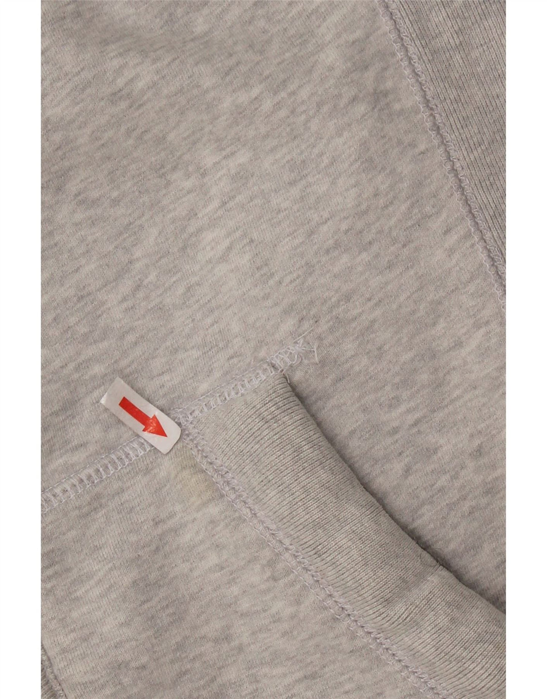 SUPERDRY Herre grafisk hættetrøje med lynlås, lille grå bomuld