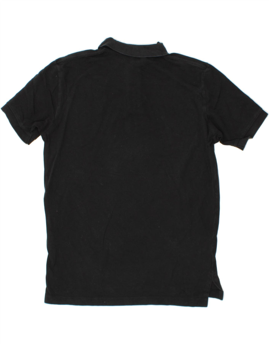 EDDIE BAUER Mens Polo Shirt Medium Black Cotton Vintage Eddie Bauer and Second-Hand Eddie Bauer from Messina Hembry 