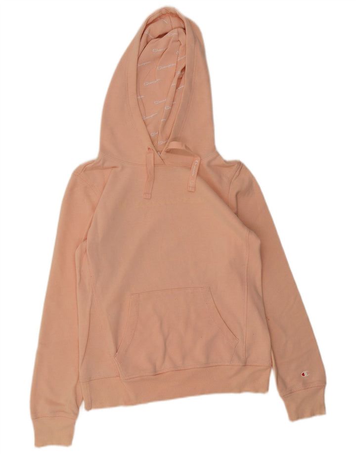 Champion Dame Hættetrøje Jumper UK 12 Medium Pink