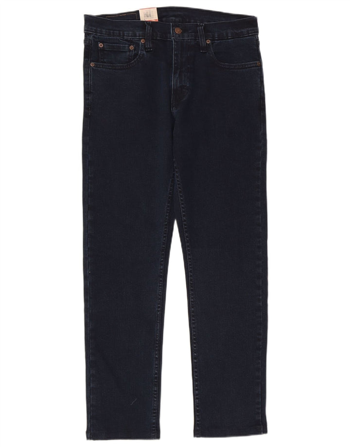 Levi's Herre 511 Slim Jeans W32 L29 Marineblå Bomuld