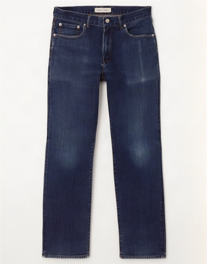Gap Straight Jeans til mænd W30 L30 Marineblå bomuld