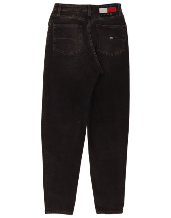 Tommy Hilfiger Herre Højtaljede tilspidsede jeans W26 L27 Grå Bomuld