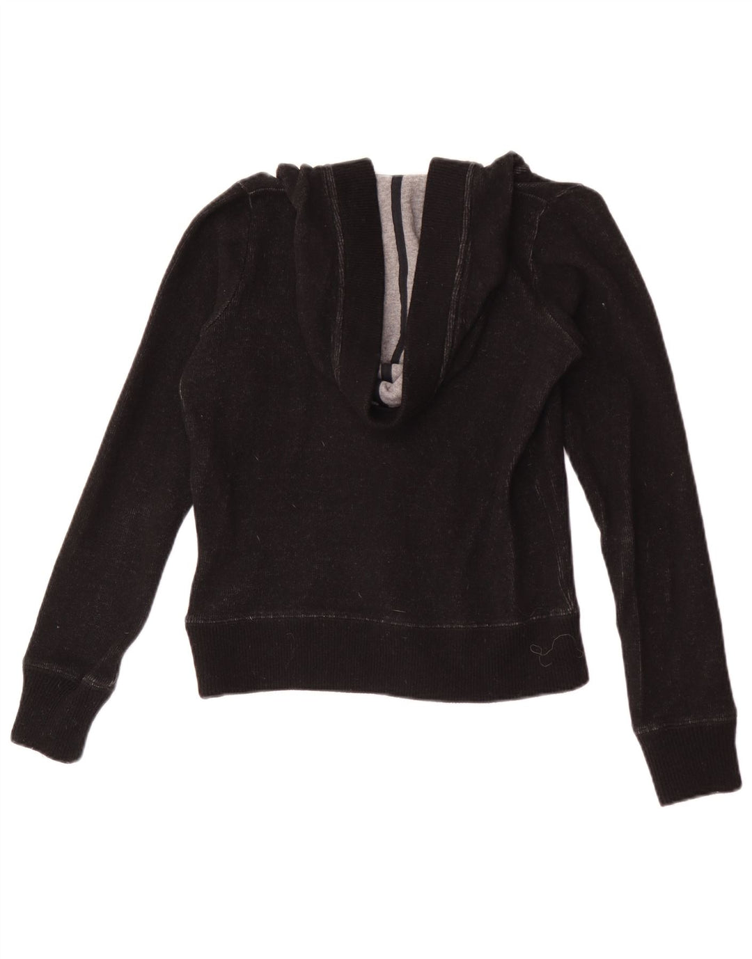 Woolrich Dame Hættetrøje UK 10 Small Black Wool