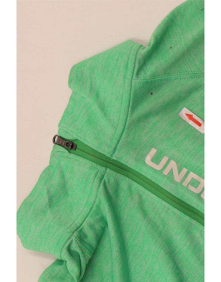Under Armour Dame Grafisk Pullover Træningsdragt Top UK 14 Stor Grøn