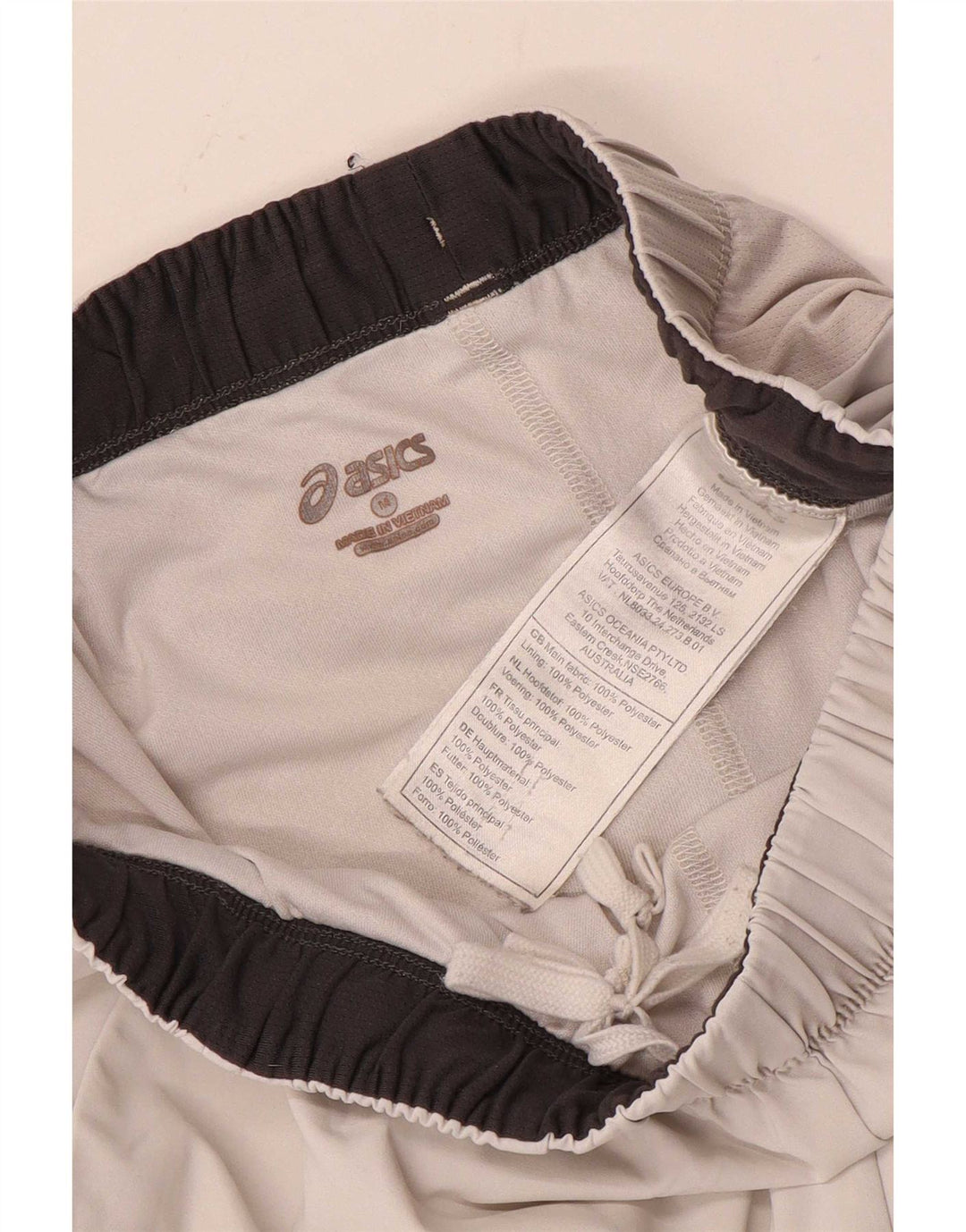 Asics Herre Sportshorts Medium Hvid Polyester