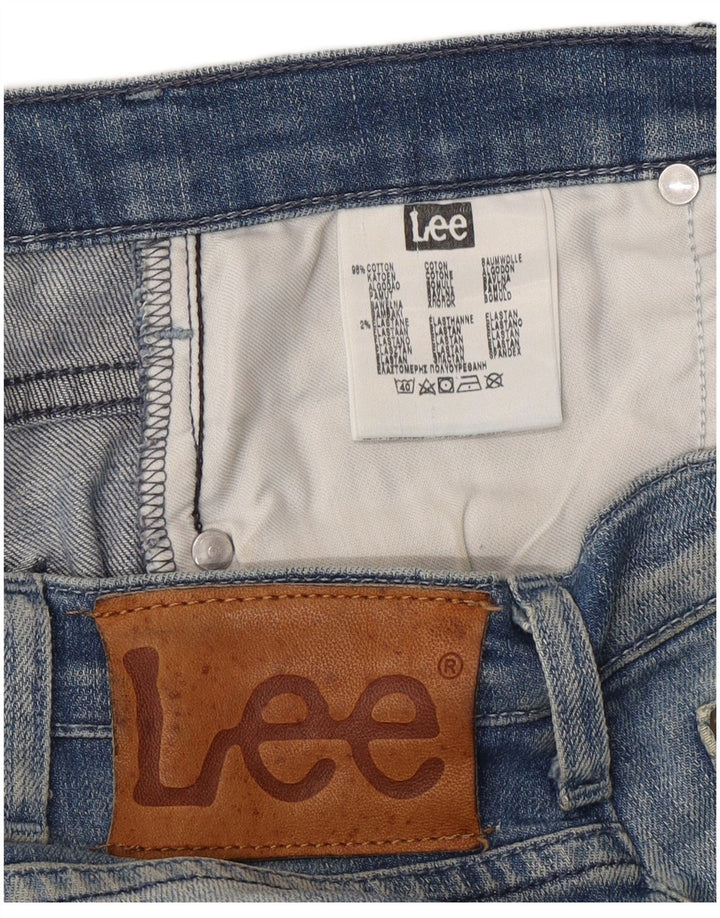 Lee Herre Lowell Denim Shorts W30 Medium Blue Bomuld