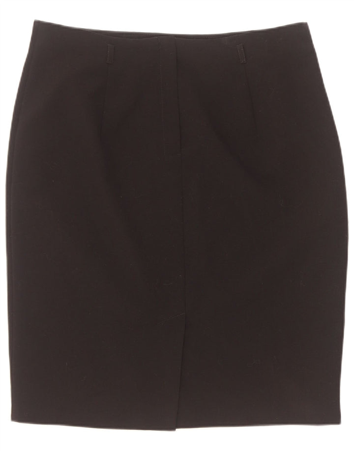 Marks & Spencer Pencil Nederdel til kvinder UK 16 Large W34 Black Polyester