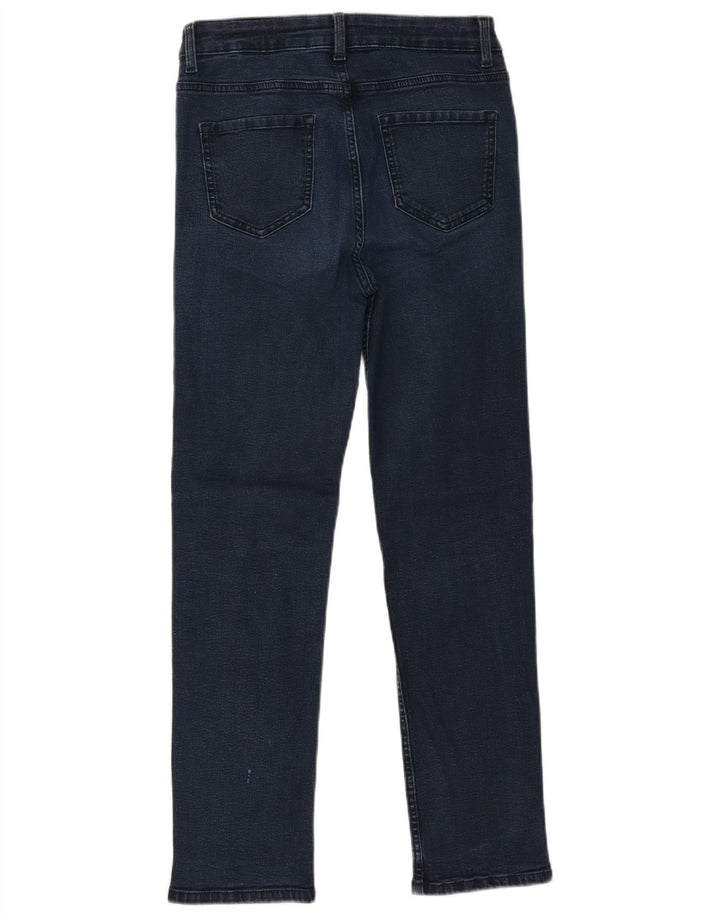 Marks & Spencer Lige jeans til kvinder UK 10 Small W30 L27 Navy Blue