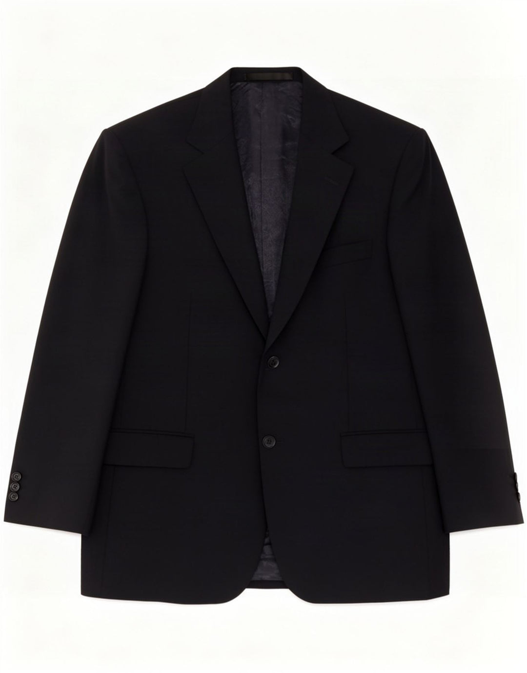 Marks & Spencer Herre 2-knaps blazerjakke UK 40 Medium Navy Blue New Wool