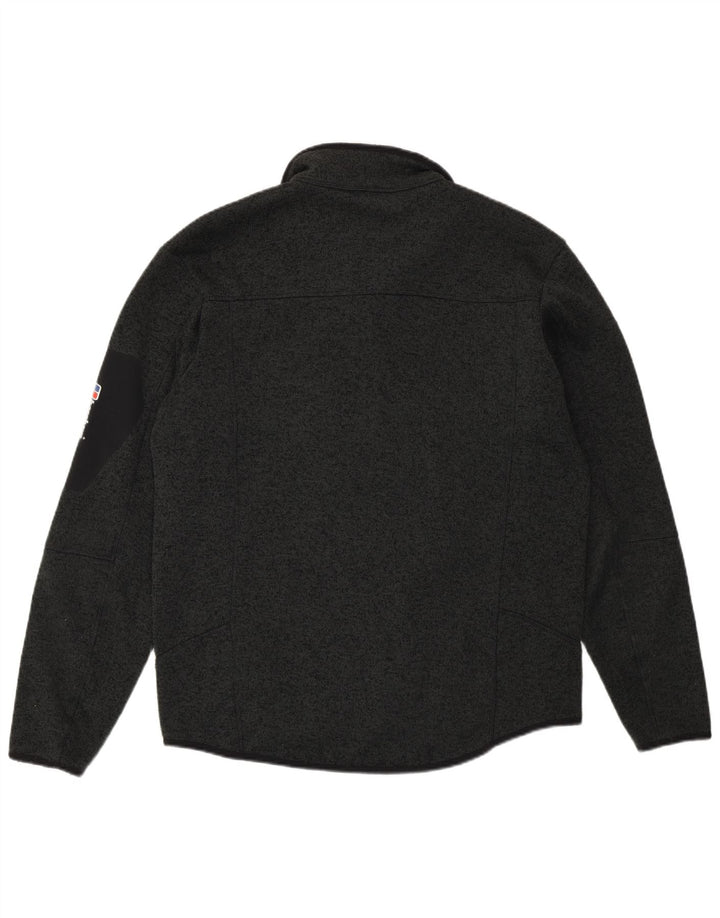 Berghaus Træningsdragt til mænd, topjakke, stor grå flækket polyester