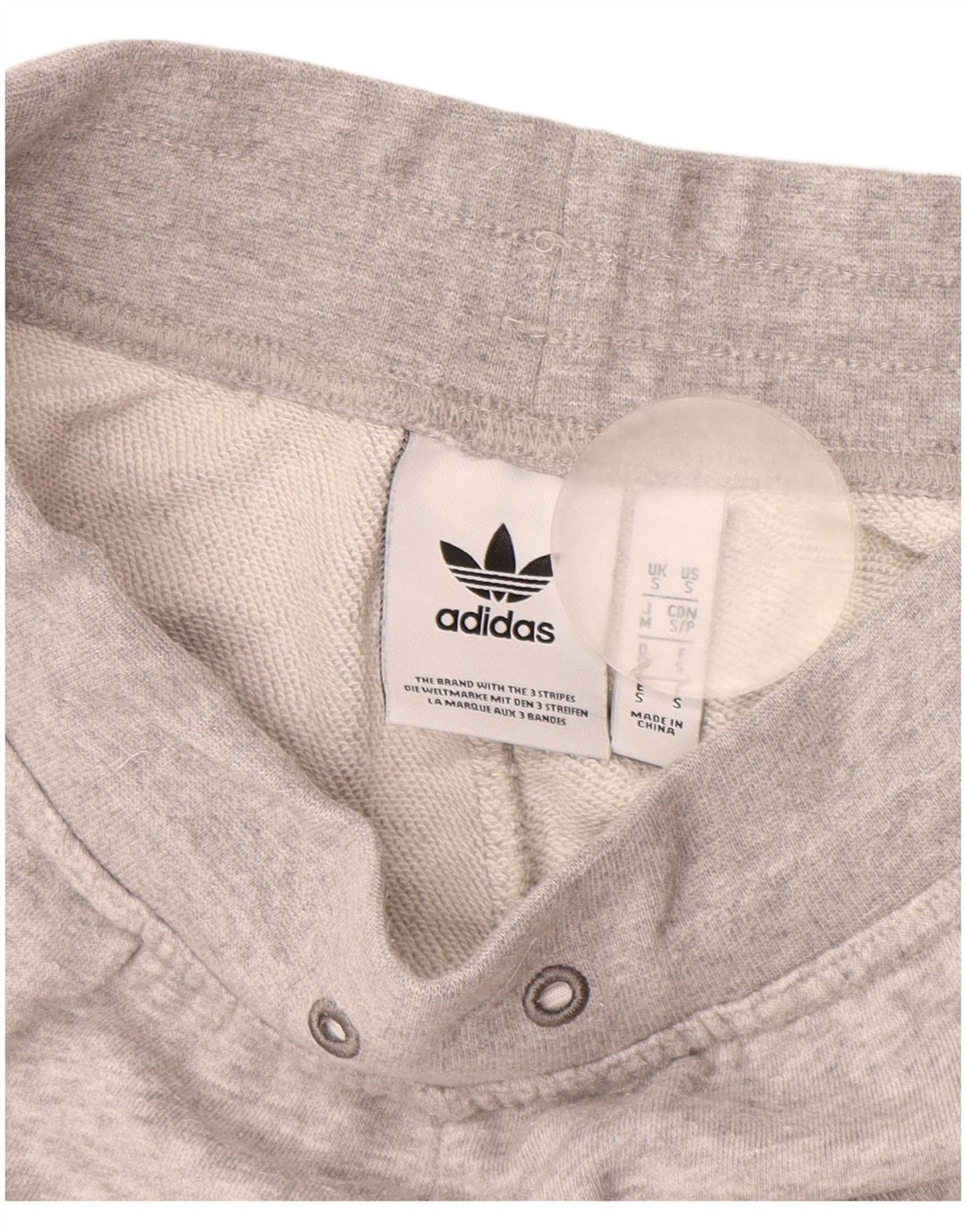 ADIDAS Sportsshorts til mænd Små grå bomuld