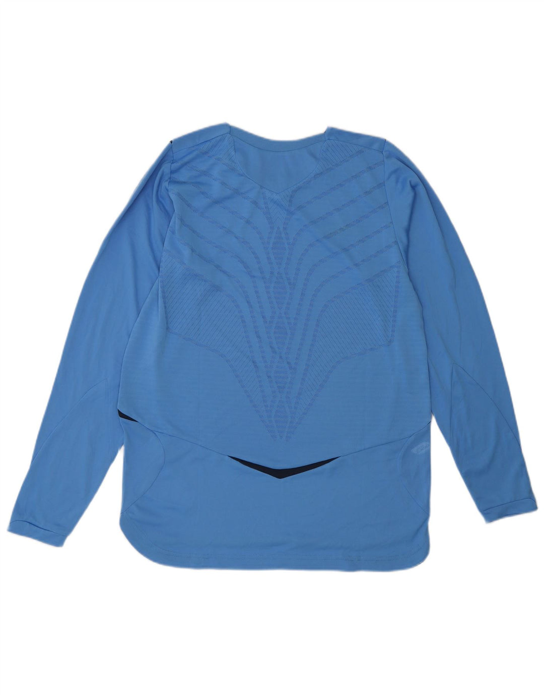 Umbro Herre Top Langærmet Lille Blå Colourblock Polyester