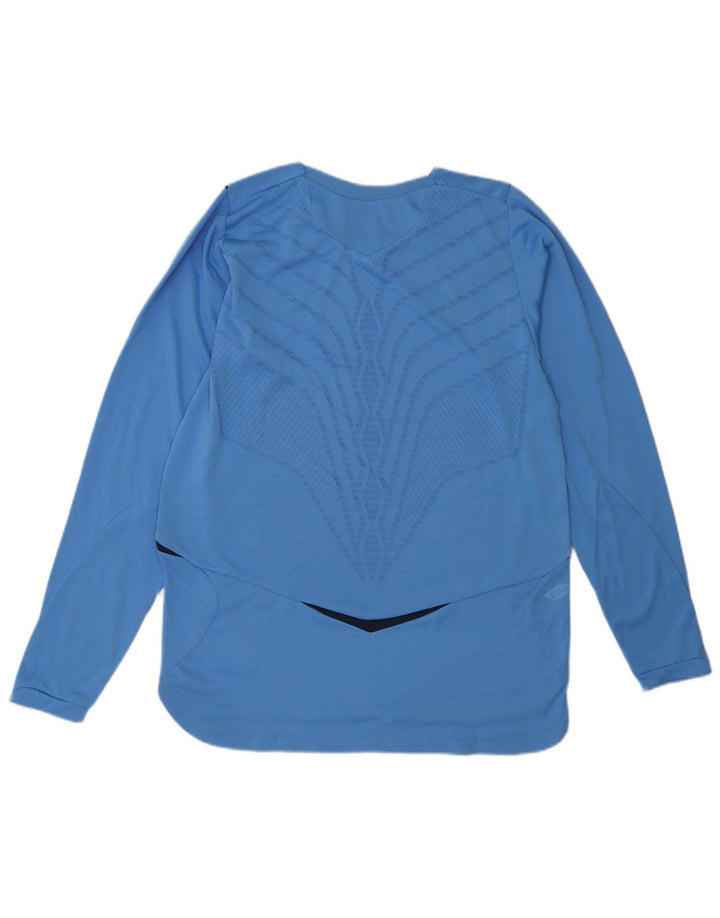 Umbro Herre Top Langærmet Lille Blå Colourblock Polyester