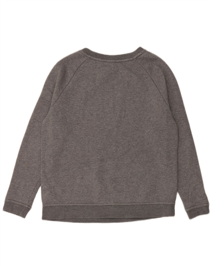Nike grafisk sweatshirt til mænd, lille grå bomuld