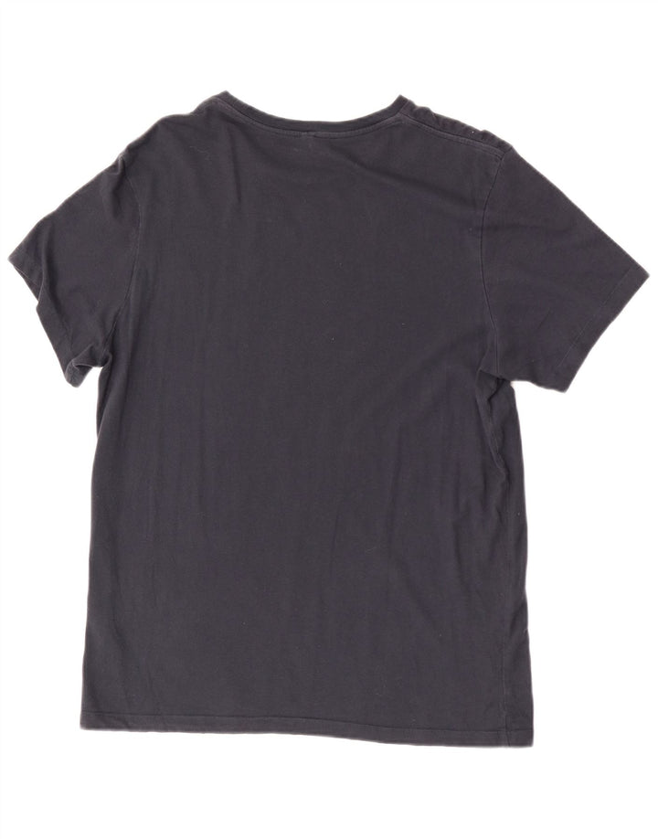 Jack Wills Herre Classic Fit T-shirt Top Medium Marineblå Bomuld