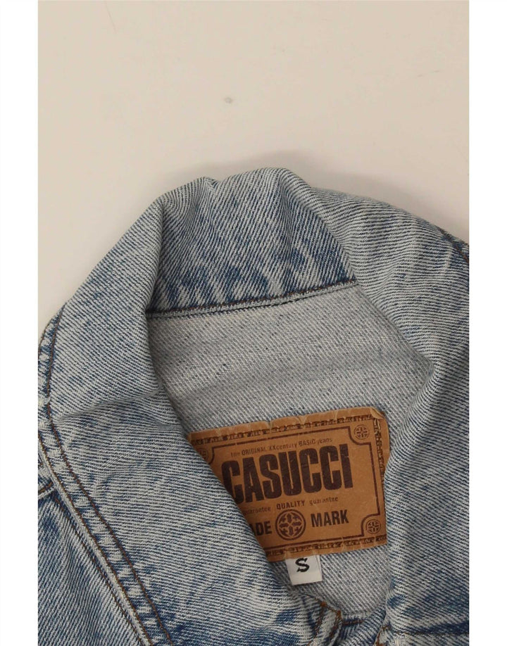 Casucci Herre denimjakke UK 36 Lille Blå